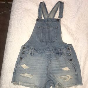 Abercrombie and Fitch overalls